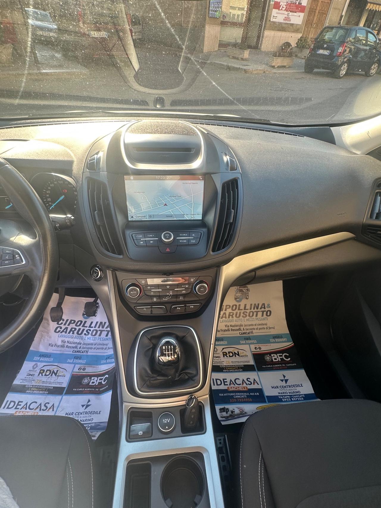 Ford Kuga 2.0 TDCI 150 CV AWD 9/2018 KM98500 CERT 1PROP