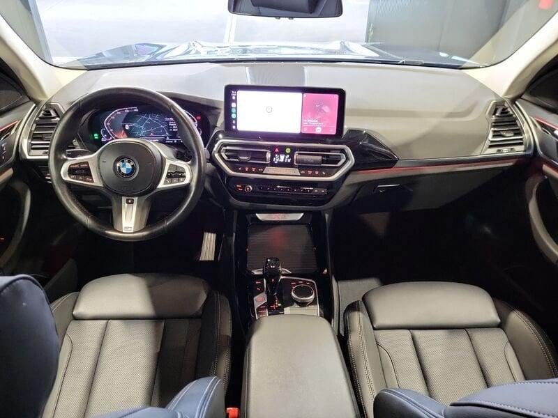 BMW X3 xDrive 20d 190cv Automatica MH48V con Gancio Traino