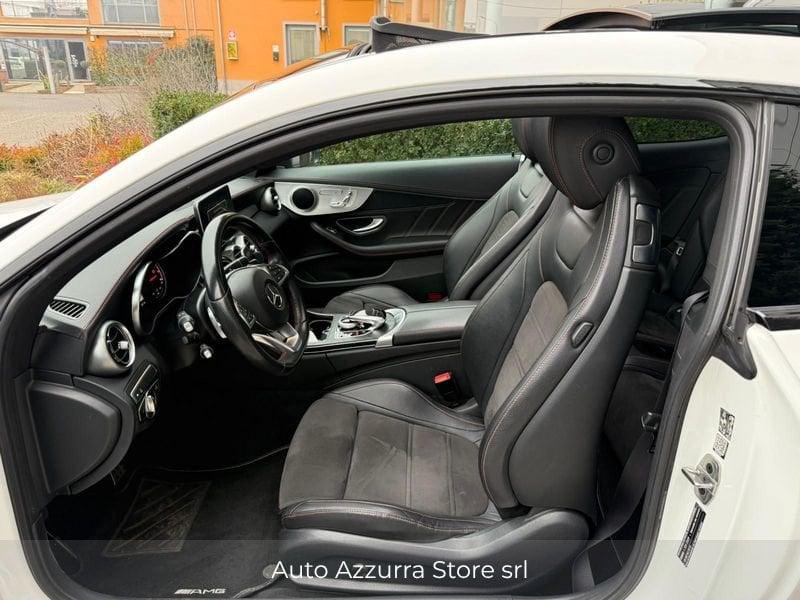 Mercedes-Benz Classe C C 43 4M AMG Coupé | TETTO, 19'', SCARICO AMG, PACK NIGHT, PROMO AZZURRA