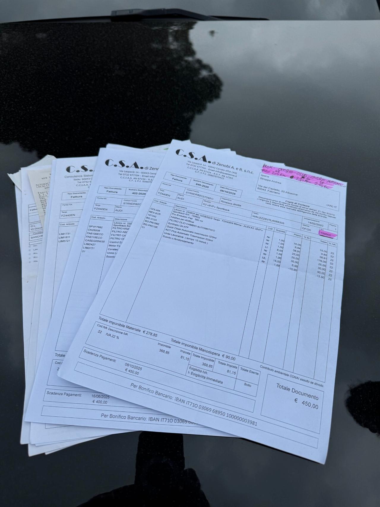 Audi A3 SPB 35 TDI S tronic S-Line