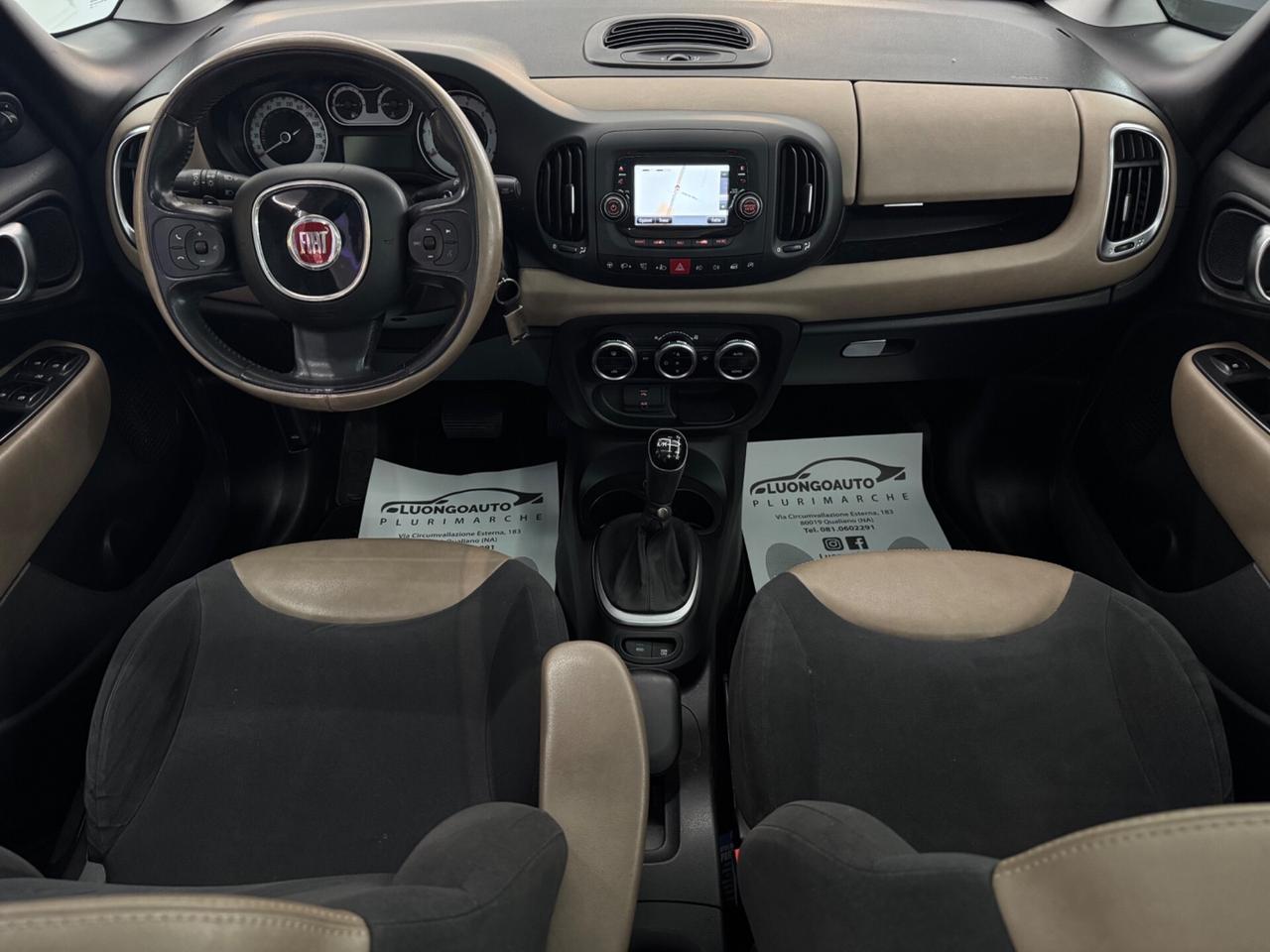Fiat 500L 1.3MJT Dualogic Lounge Iper Full-Tetto Panorama