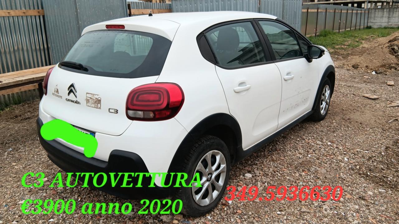 Citroen C3 AUTOVETTURA INCIDENTATA SINISTRATA MONDIALCARS 020
