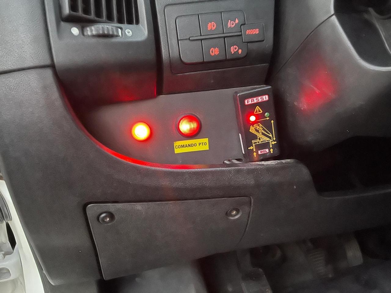 Fiat ducato max 23 -7 posti cassone F. Gru Fassi-2018