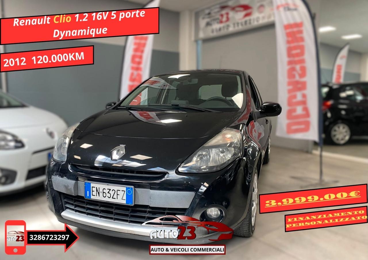 Renault Clio 1.2 16V 5 porte Dynamique