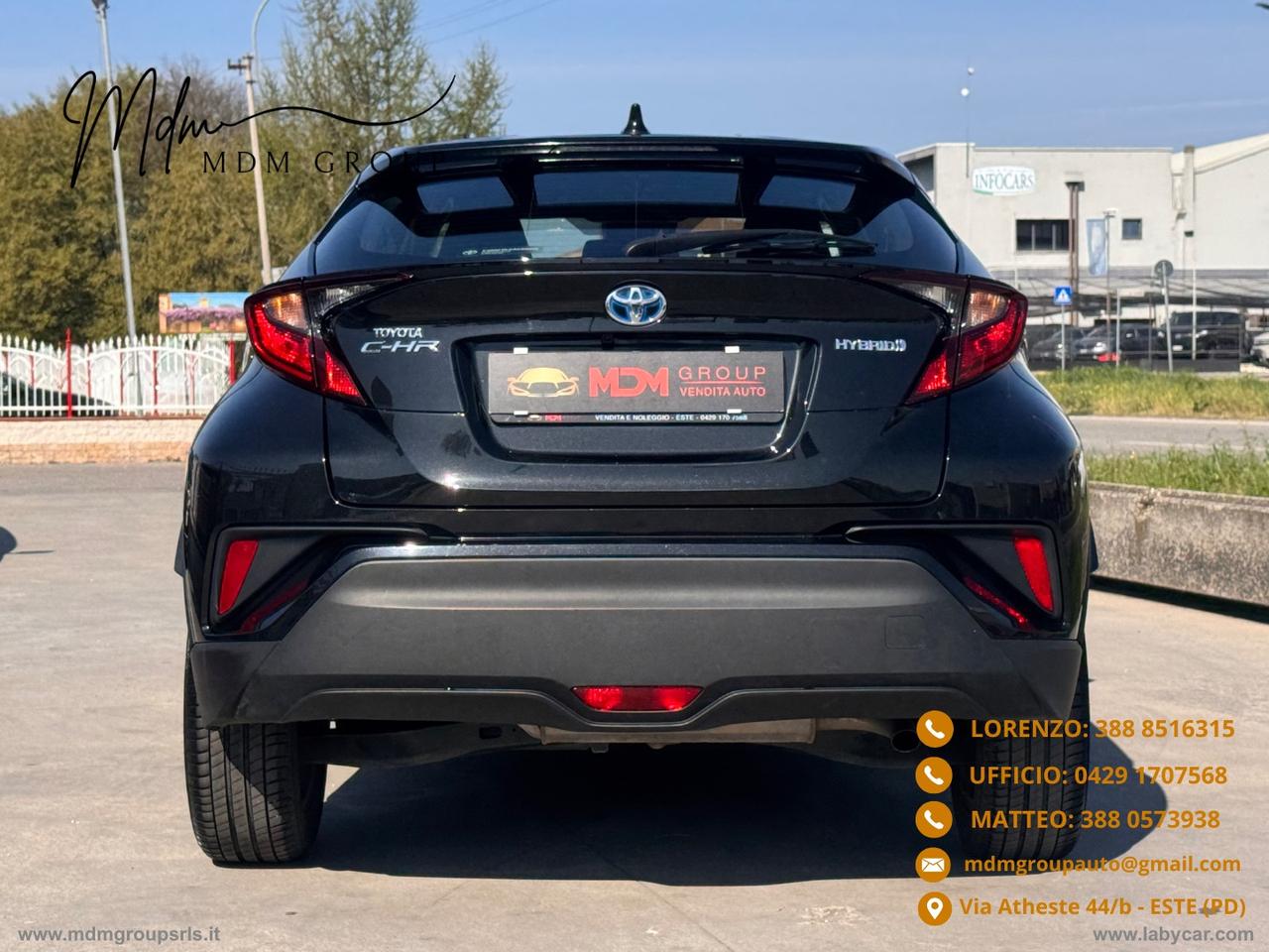 TOYOTA C-HR 1.8 Hybrid E-CVT Black Edition OK NEOPATENTATI