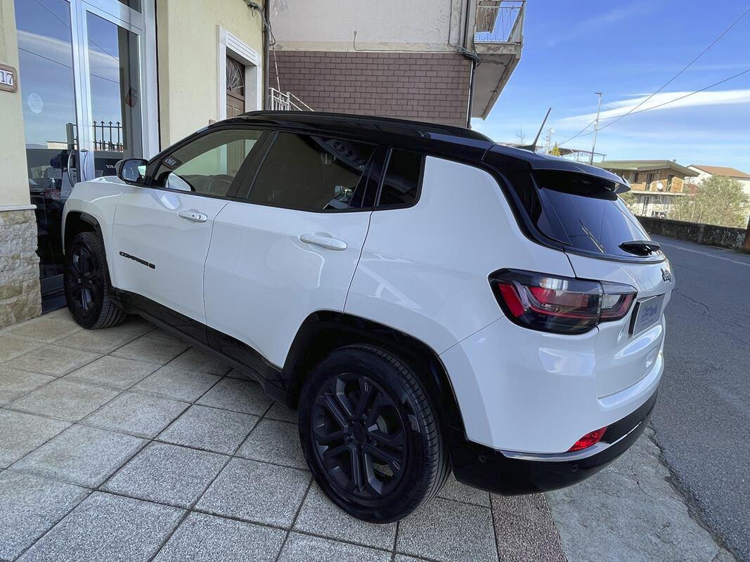 Jeep Compass 1.6 Multijet II 2WD 80° Anniversario Blak Edition-Telecamera-Bicolor