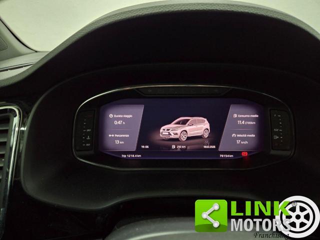 SEAT Ateca 1.5 EcoTSI DSG FR GARANZIA INCLUSA