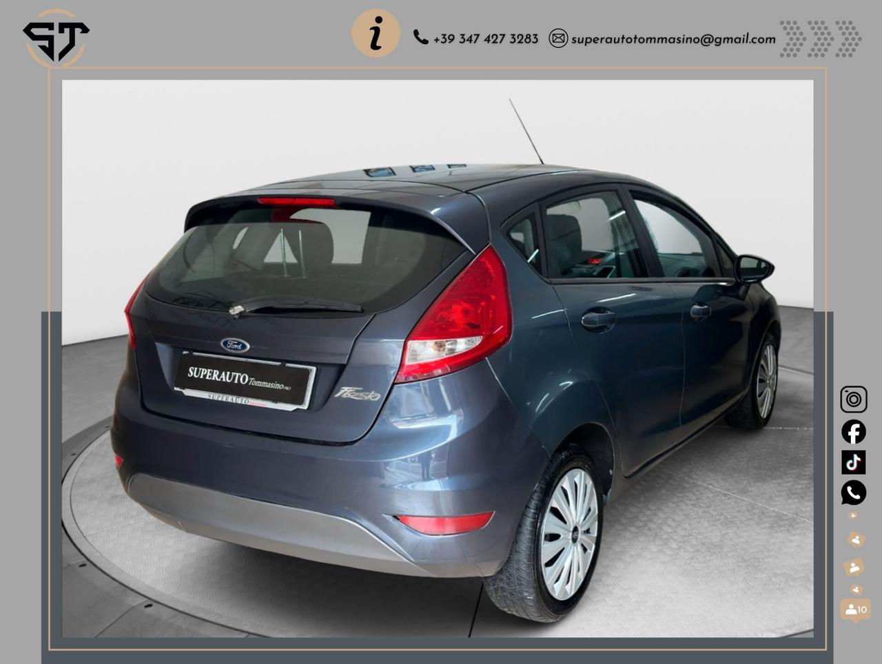 Ford Fiesta 1.2 82 CV 5 porte Titanium PERFETTA