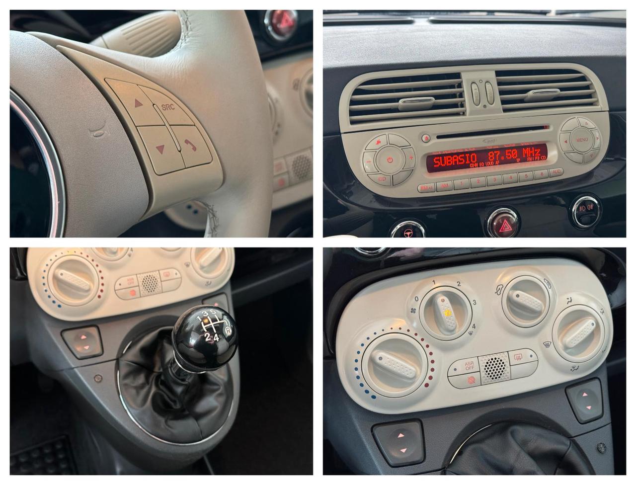 Fiat 500 1.2 Lounge 69cv TETTO APRIBILE