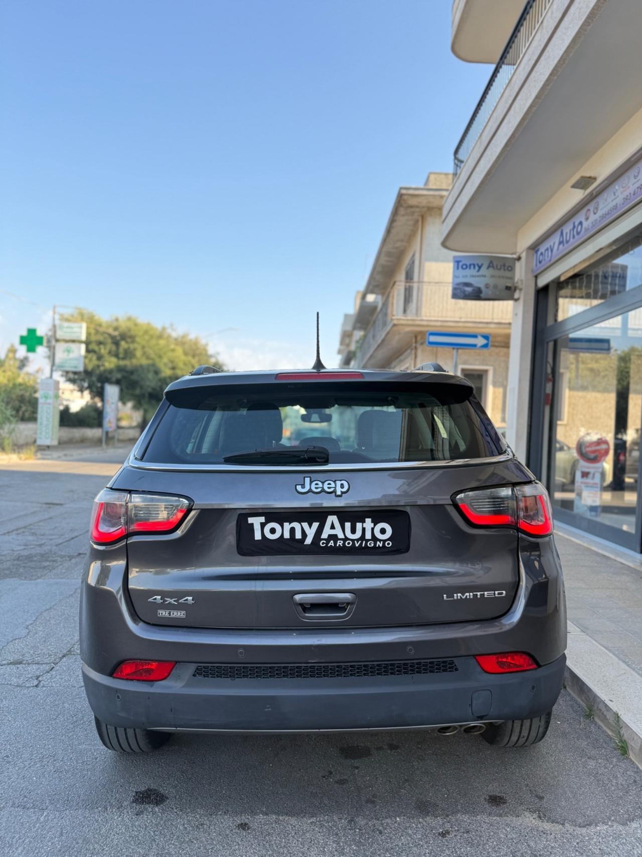 Jeep Compass LIMITED, CAMBIO AUTOMATICO ,CON NAVIGATORE,FULL LED,INTERNI IN PELLE,SCHERMO TOUCH