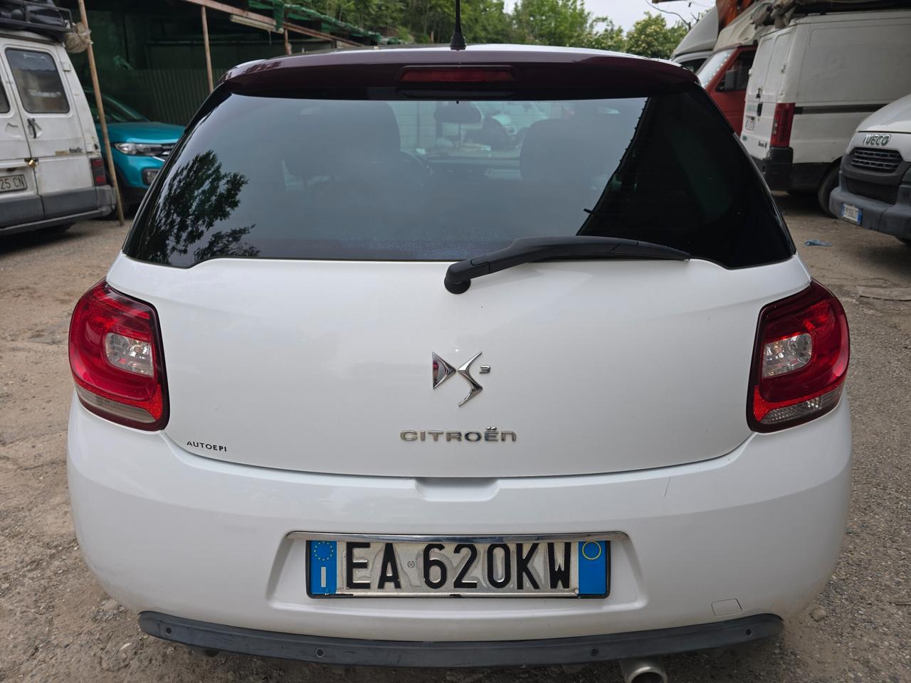 Ds DS3 1.6 HDi 90 BICOLORE GARANZIA 12 MESI