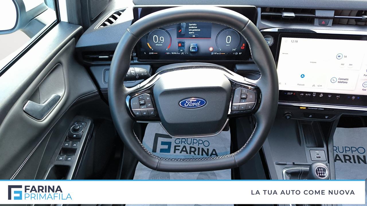 FORD Puma Titanium 1.0 EcoBoost Hybrid 125CVTrasmissione manuale a 6 rapporti Trazione anteriore