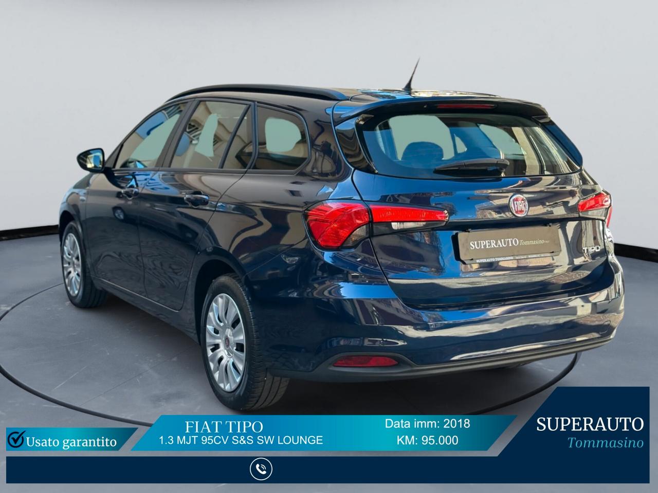 Fiat Tipo 1.3 Mjt CV 95 KM 93.000 OK neopatentati