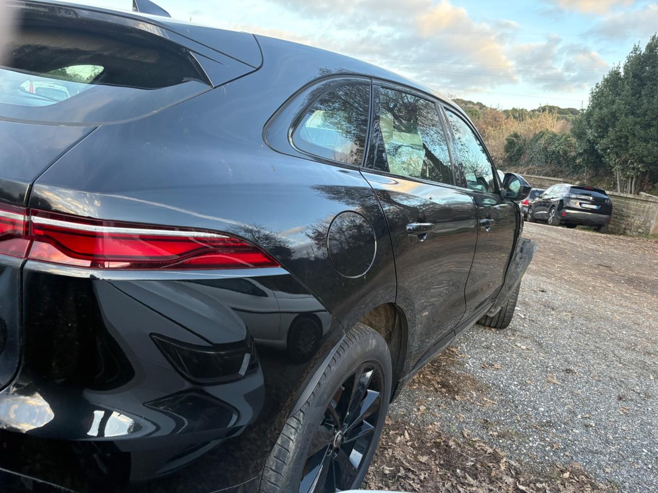 Jaguar F-Pace Incidentata