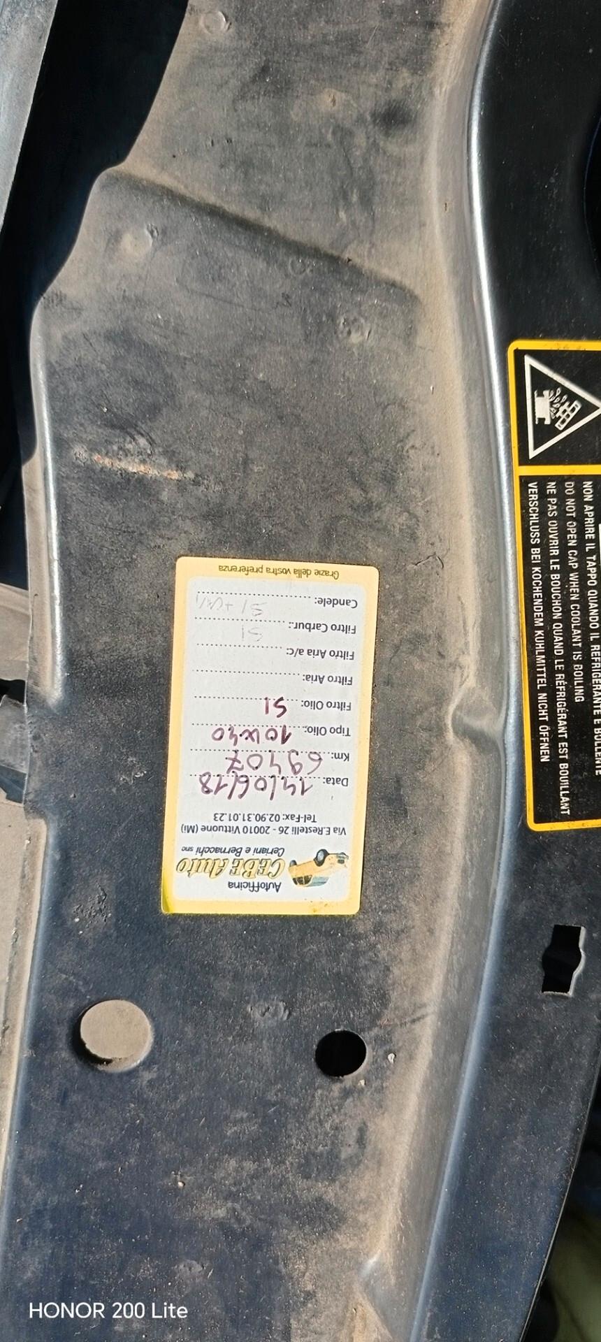 Fiat Tipo 1.6 i.e. cat 5 porte SX