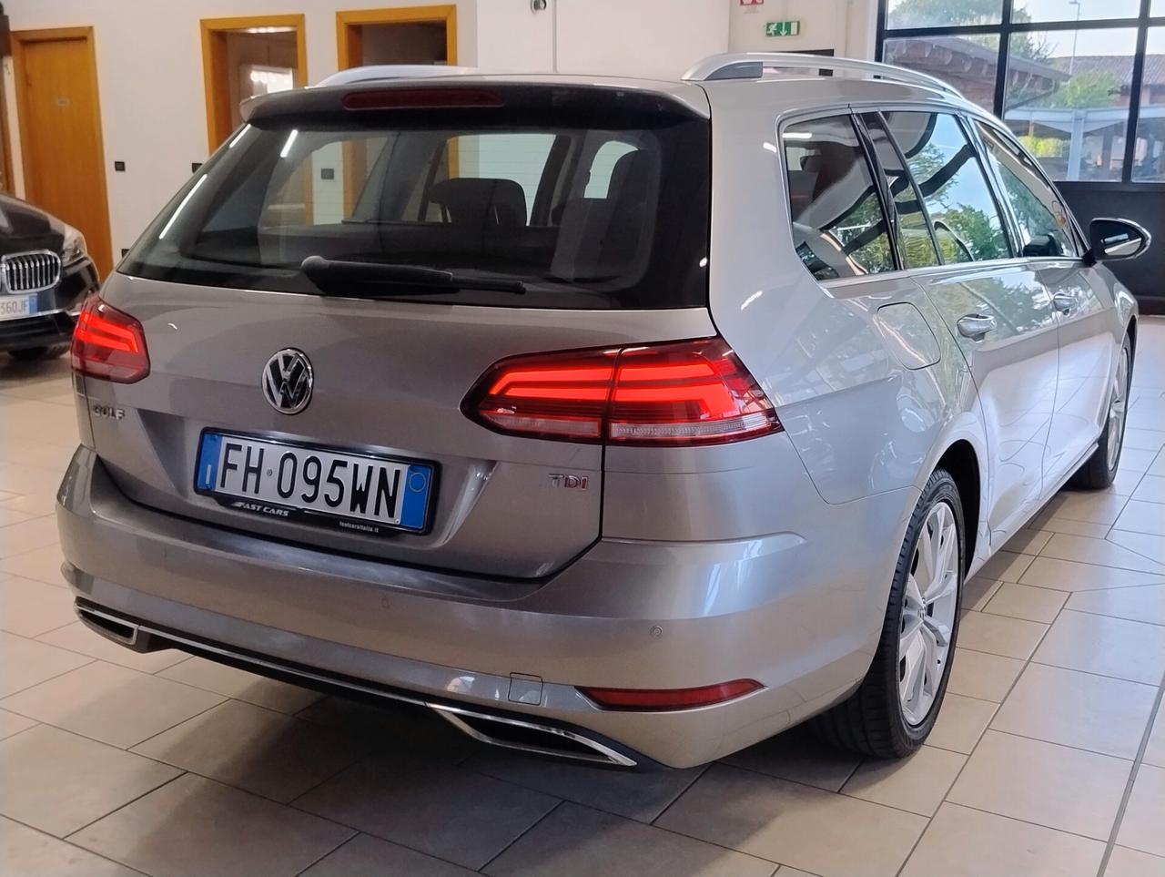 VOLKSWAGEN Golf Variant 1.6 TDI 115 CV Highline VIRTUAL ACC MASSAGE