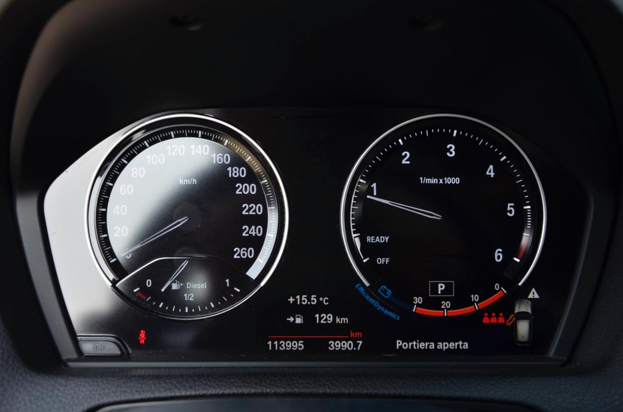 BMW 118d 2.0 MSPORT 150cv AUT, UNICOPROPRIETARIO, SERVICE BMW, UFF ITALIANA, EURO 6C, FULL LED, PELLE, PERMUTE