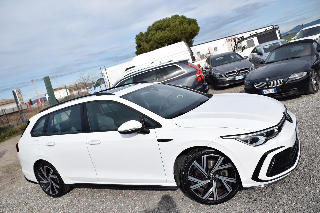 Volkswagen Golf VIII SW GANCIO TETTO 2.0TDI 150CV AUT., DSG R-Line FULL