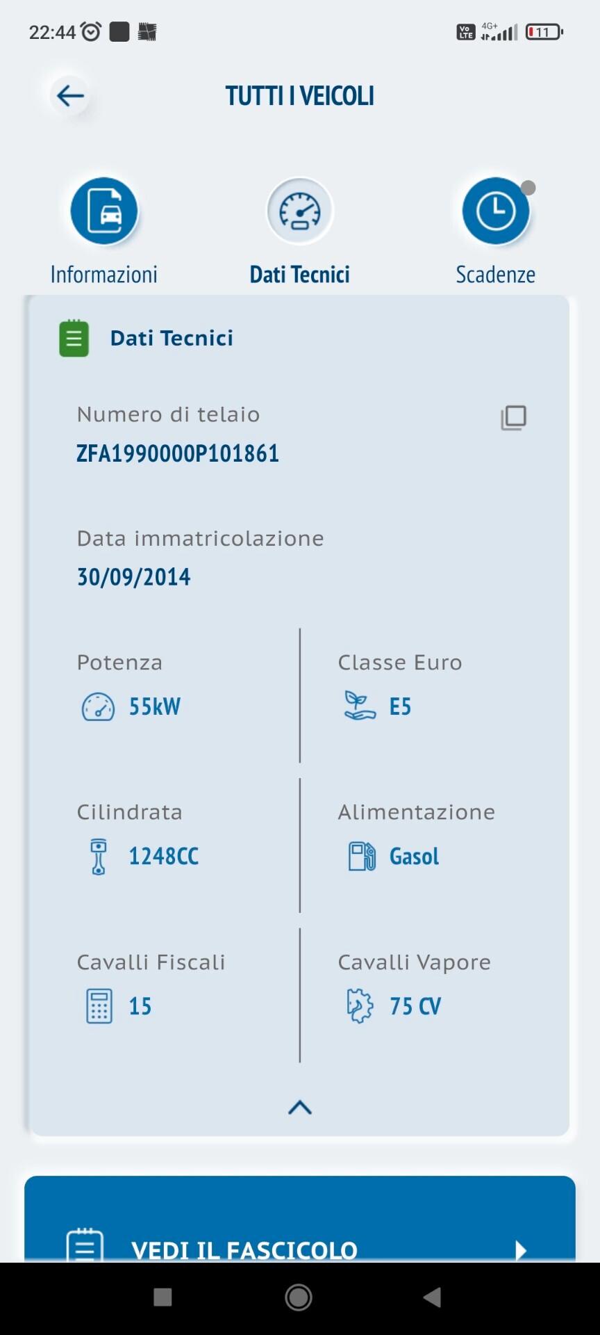 Fiat Punto Evo 1.3 MJT II 75 CV 5 porte Lounge