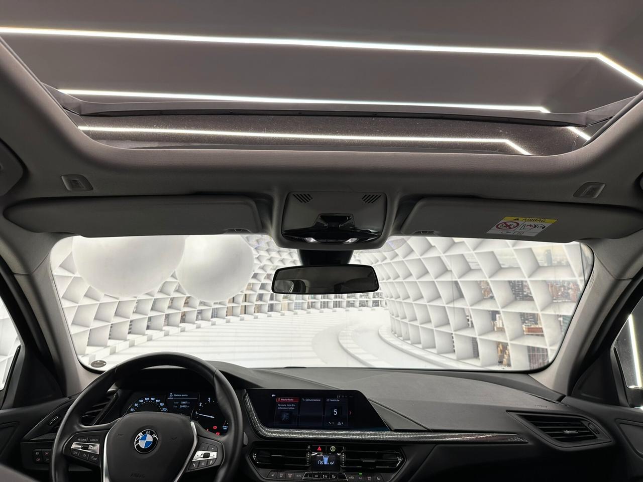 Bmw 118 5p.TETTO APRIBILE-UNICO PROPRIETARIO-KM CERTIFICATI