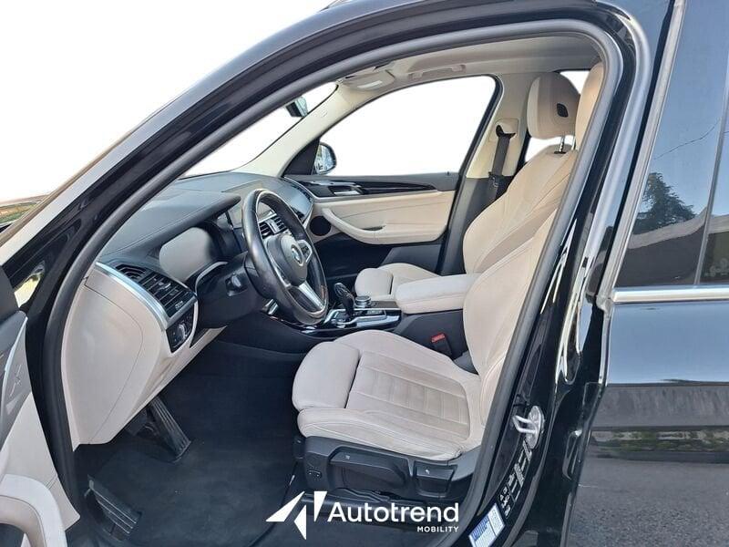 BMW X3 xDrive 20d 190 CV Mild Hybrid 48V Automatica NAVI LED Luxury