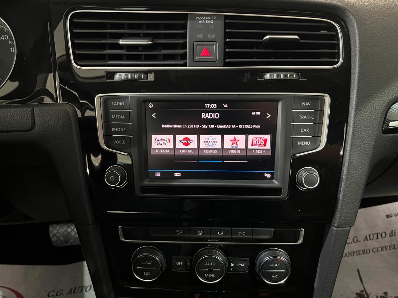 Volkswagen Golf 1.6 110 CV -Executive - 2017