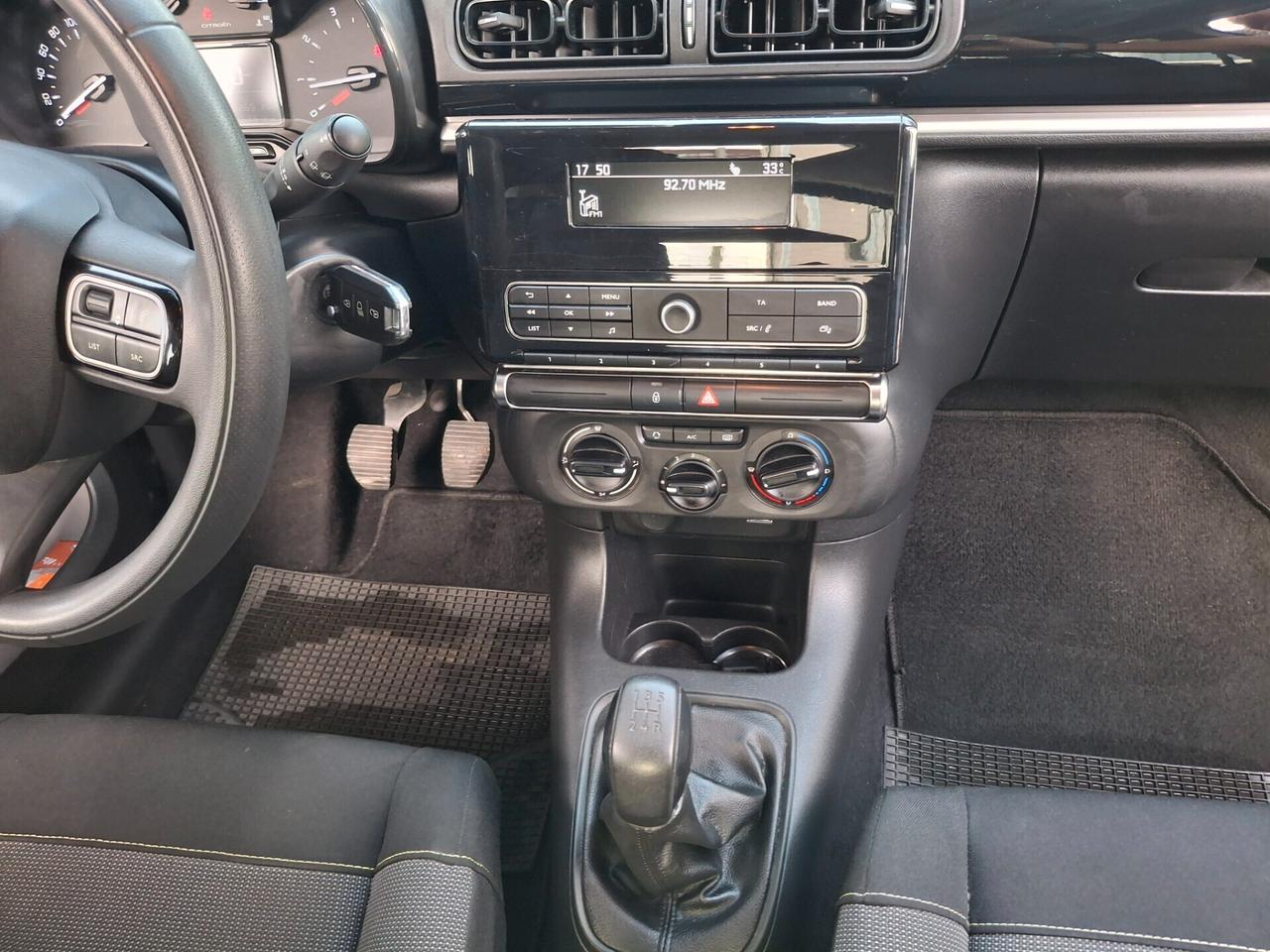 Citroen C3-1.2 BENZINA-CHILOMETRI CERTIFICATI-