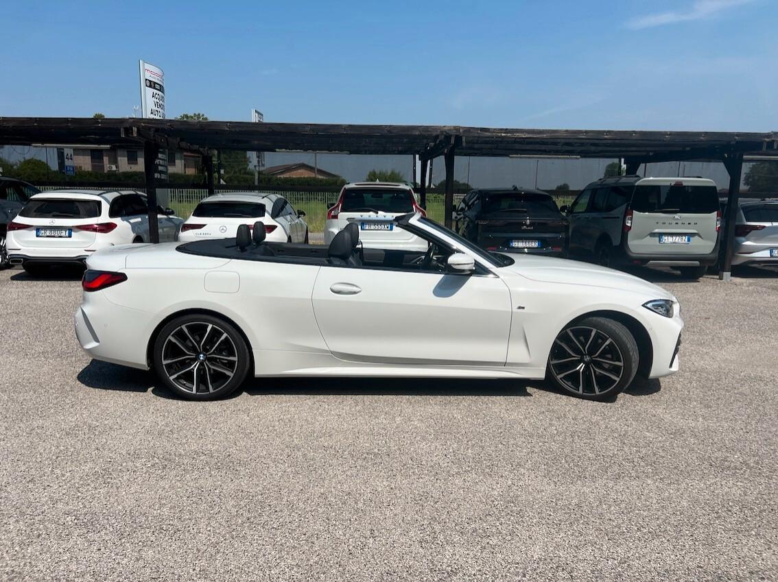 BMW 420 d 190 cv Cabrio mhev 48V Msport PREZZO IVA INCLUSA