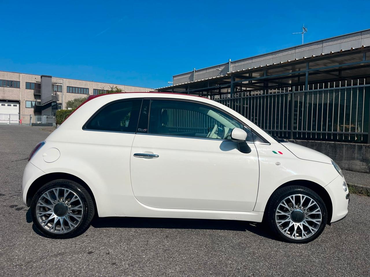 Fiat 500 1.2 benz cabrio solo 59.000 km
