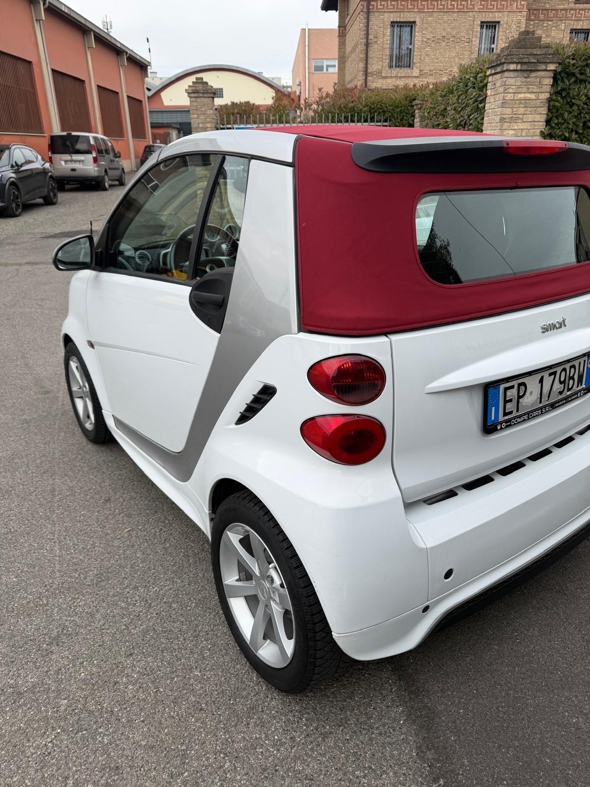 Smart 451 benzina 71cv 52kw neo patentato servosterzo cabrio