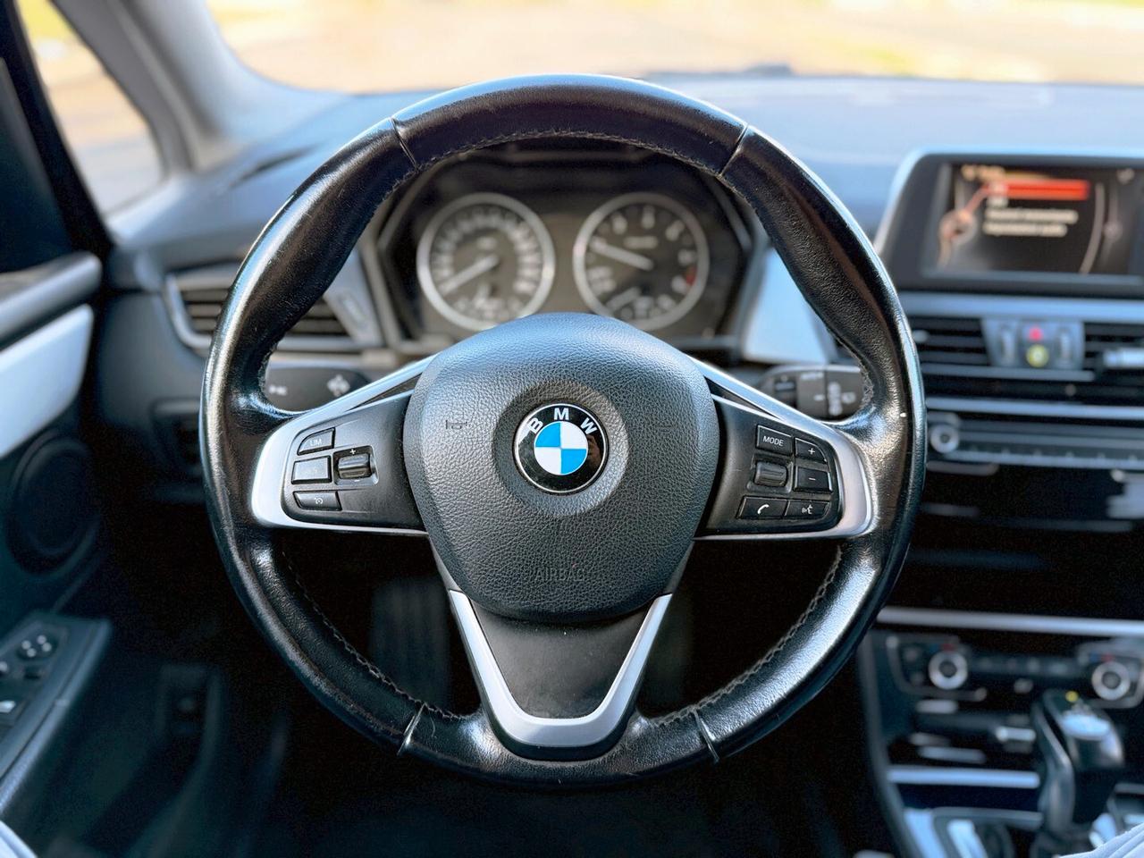 BMW 218d AT 2.0 diesel 150cv E6b - 2016 - GARANZIA RATE PERMUTE