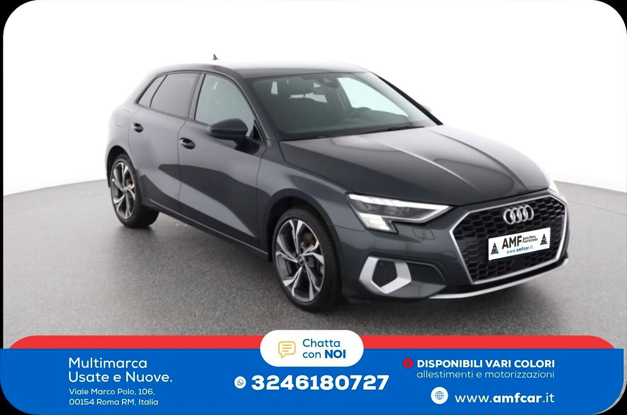 Audi A3 SPB 40 TFSI e S tronic S line