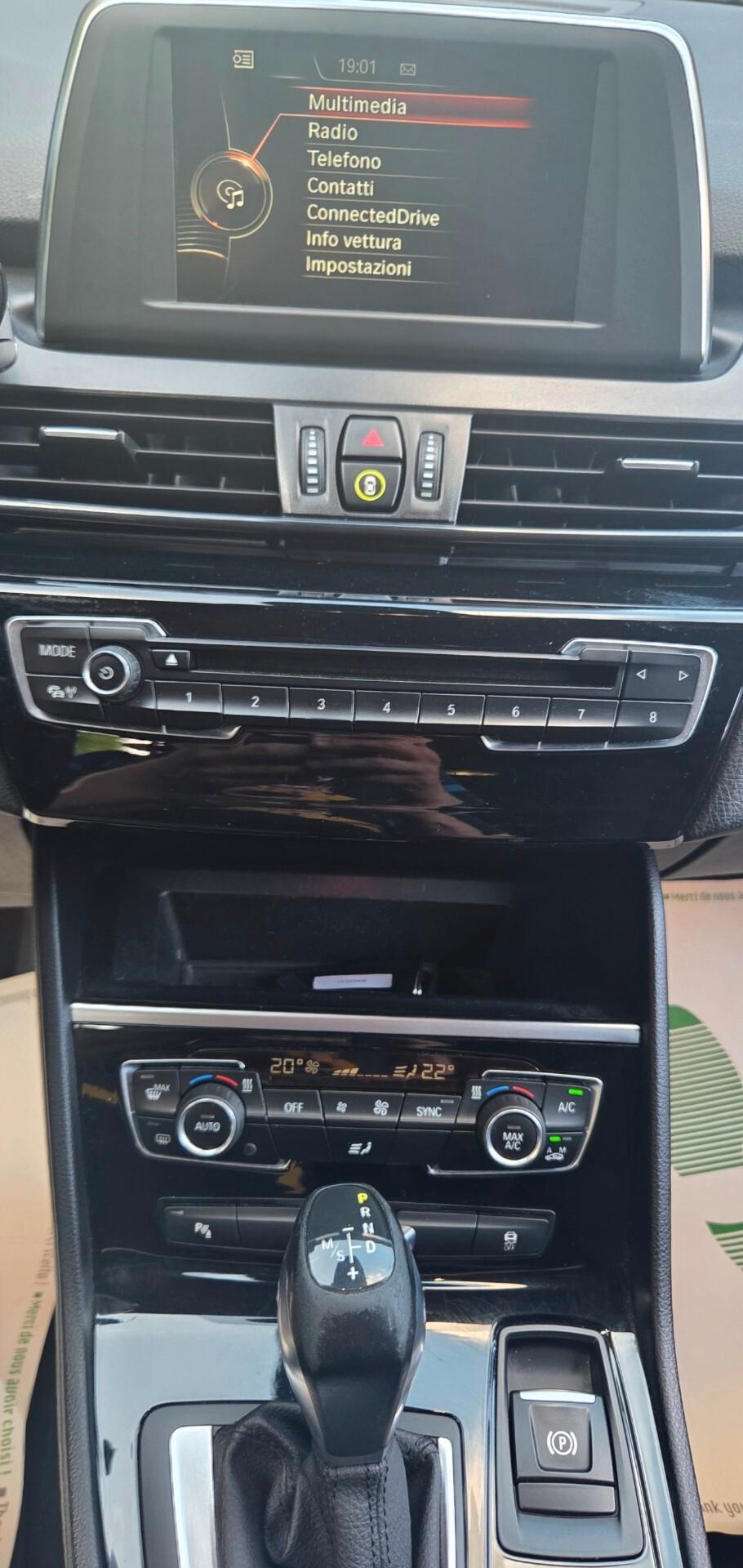 Bmw Serie 2 Gran Tourer 216d Advantage 7 posti