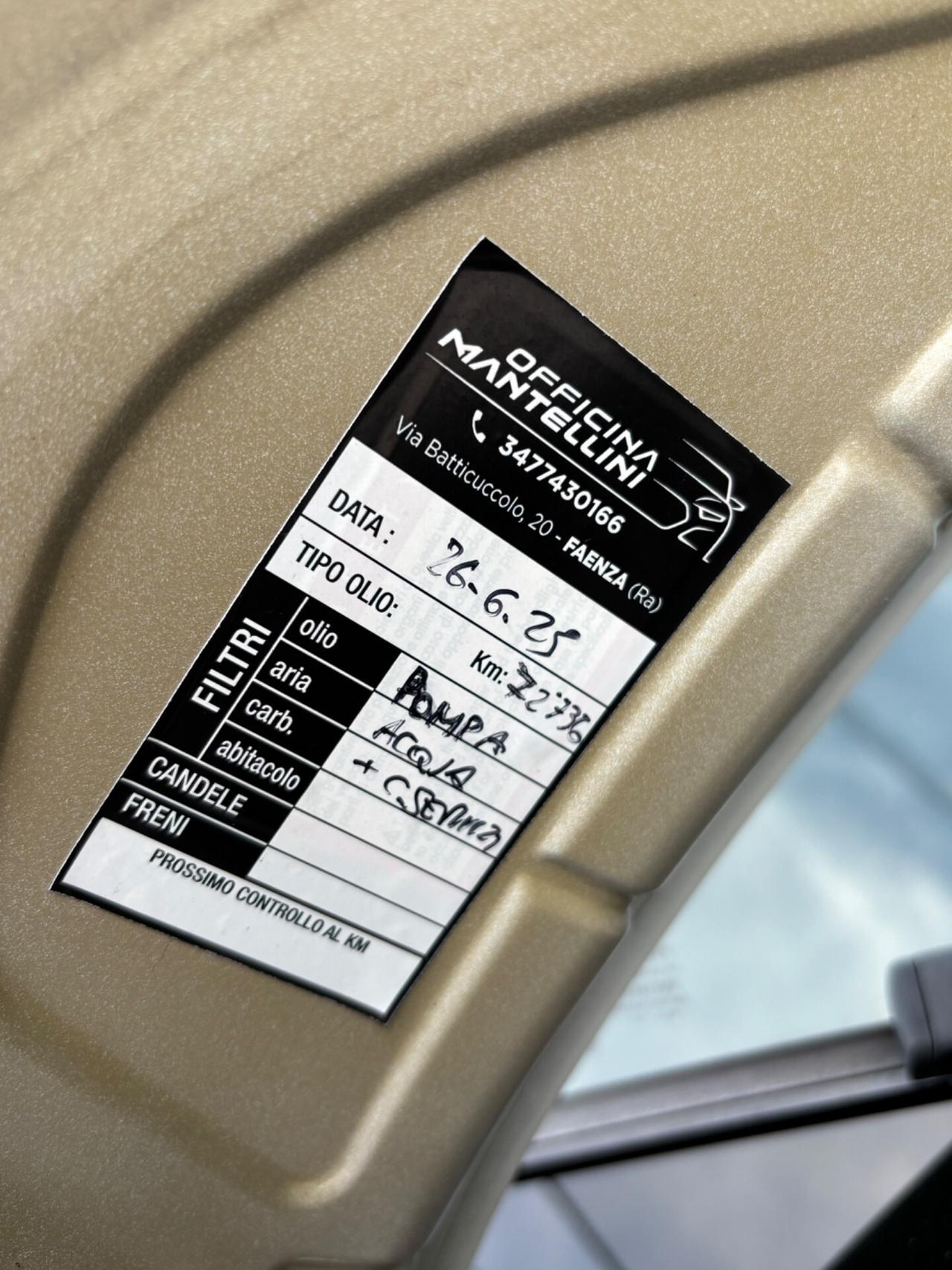 Fiat Panda METANO Natural Power Lounge OK NEOPATENTATI