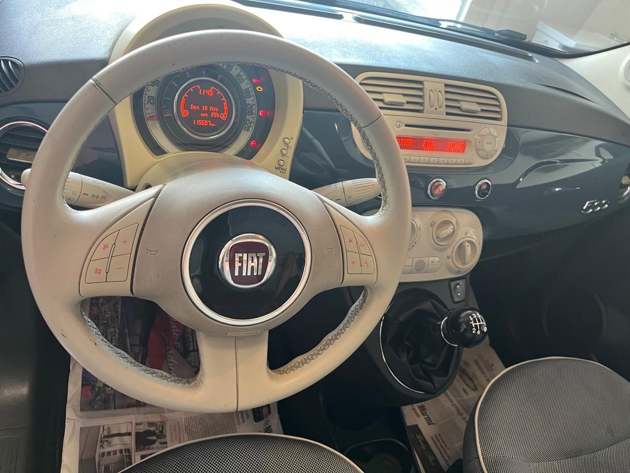 FIAT 500 1.2 BENZINA LOUNGE POCHI CHILOMETRI