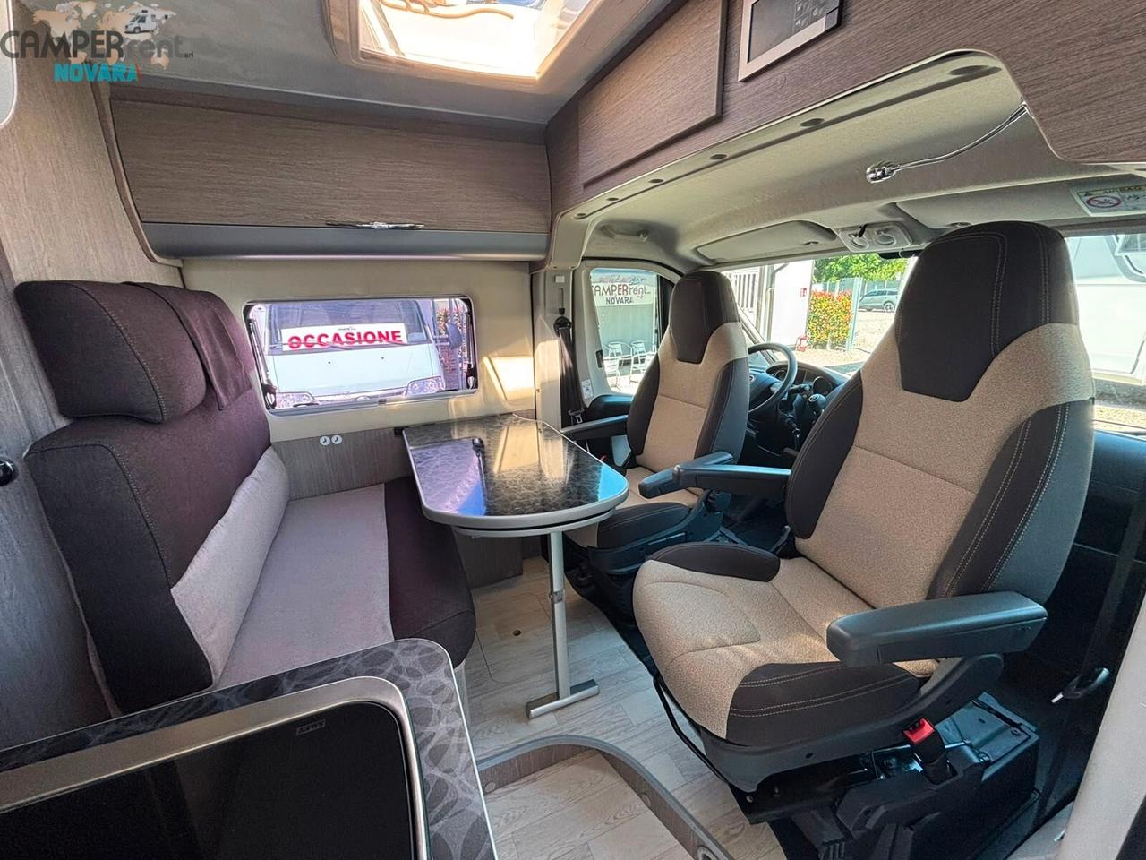 CHALLENGER VANY V 114 MAX EXCLUSIVE - Furgonato con doppio letto matrimoniale in coda