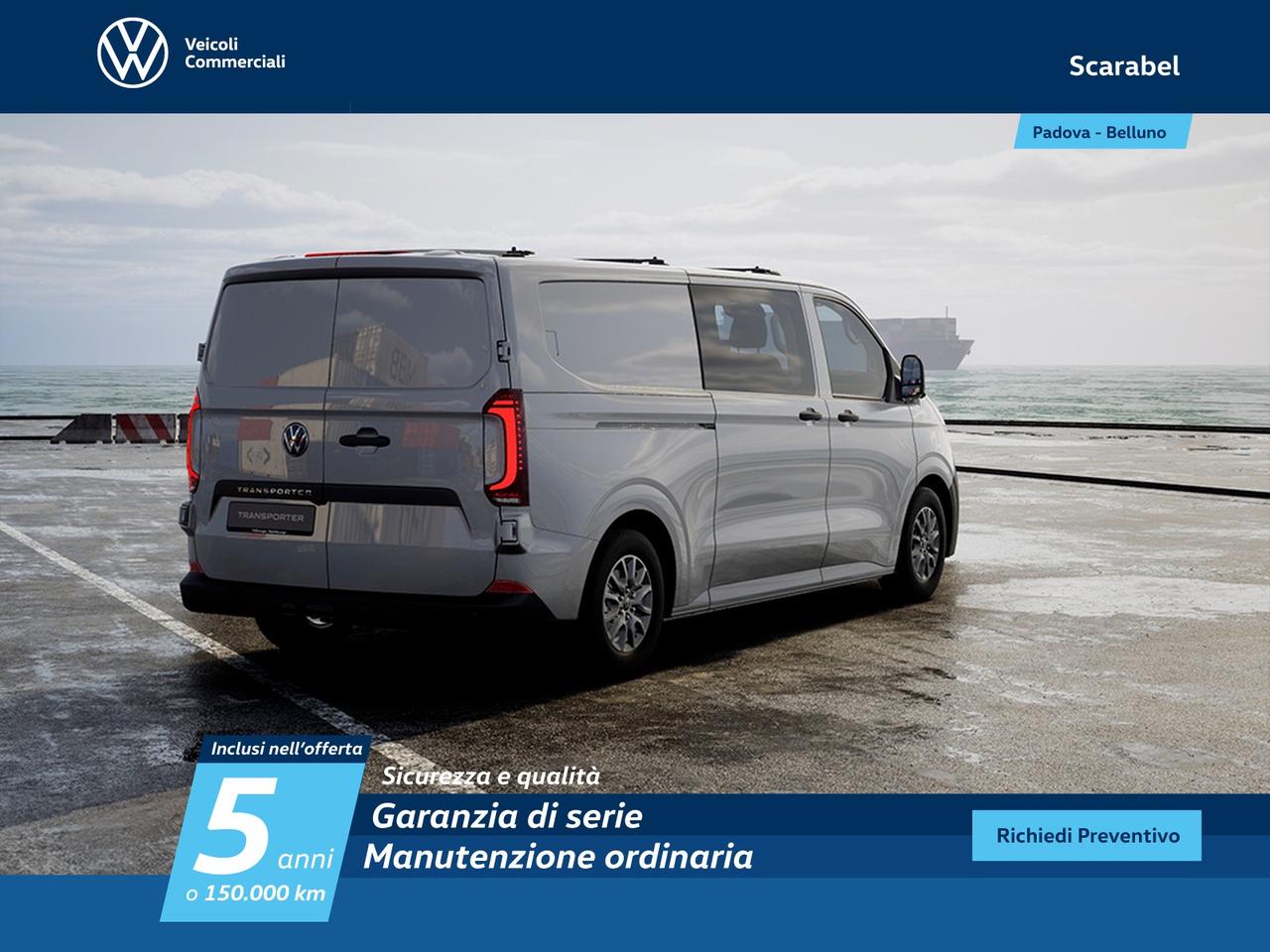 Volkswagen T7 Transporter t7 32 kombi m1 2.0 tdi 170cv l2 auto