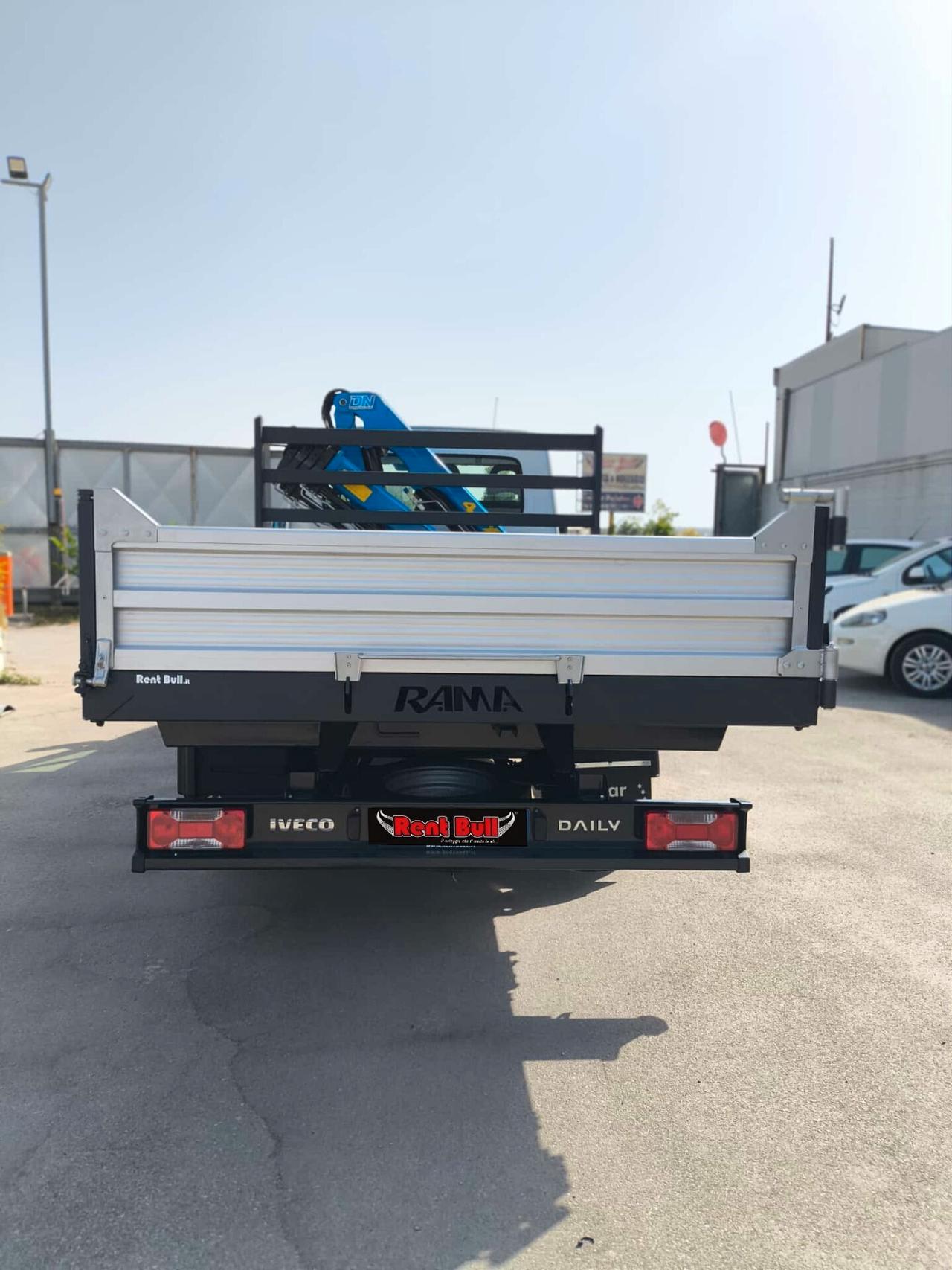 IVECO DAILY 3000 CC. 150 CV. CON GRU E RIBALTABILE NUOVO RIF:3325