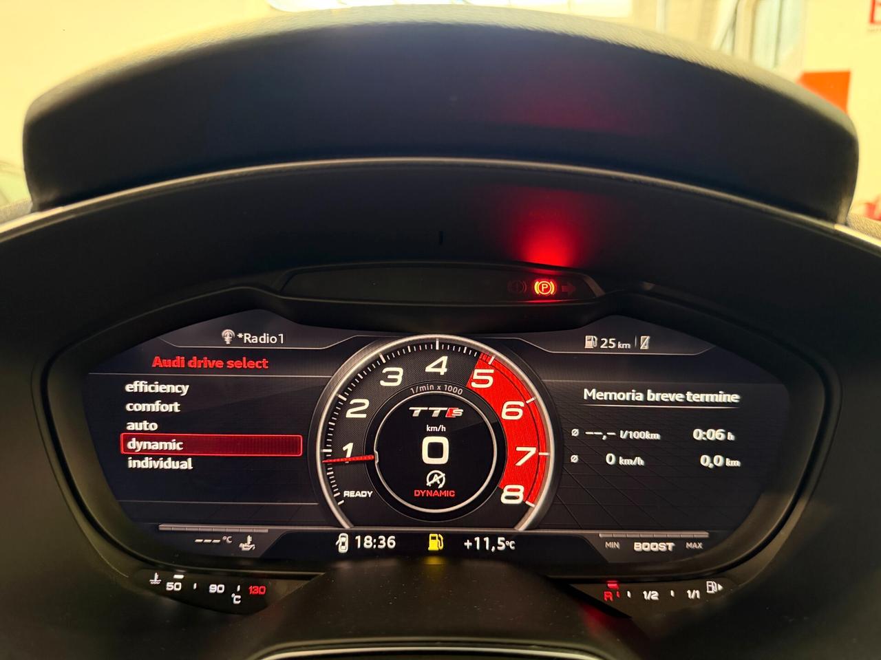 Audi TT 2.0 TDI S-line int/est -FARI LED-TAGLIANDI CERTIFICATI