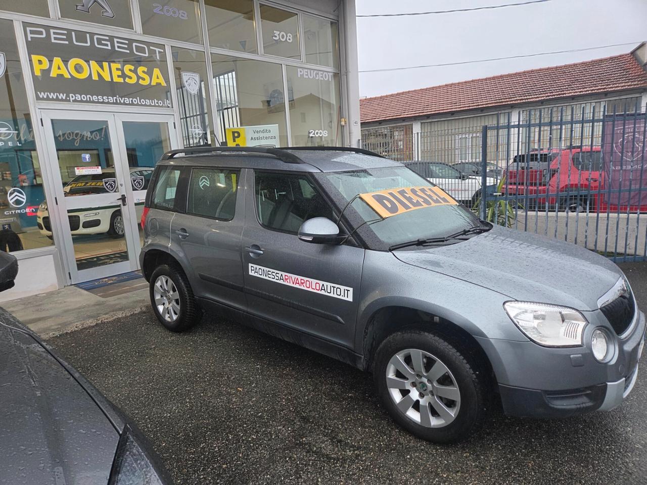 Skoda Yeti TDI 110 CV