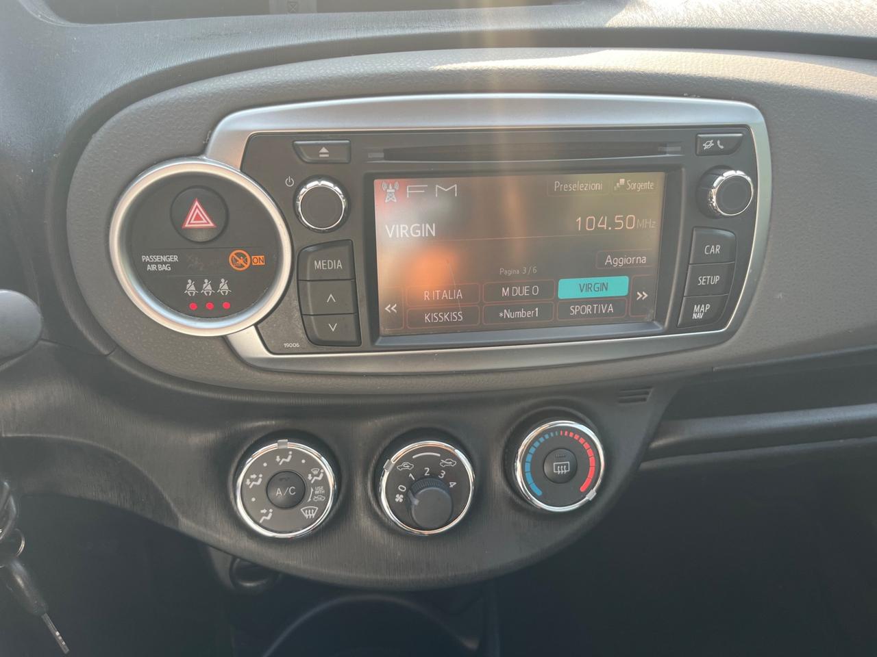 Toyota Yaris 1.4D-4D/90CV/neopatentato/Euro5B con FAP/5Porte/unico proprietario