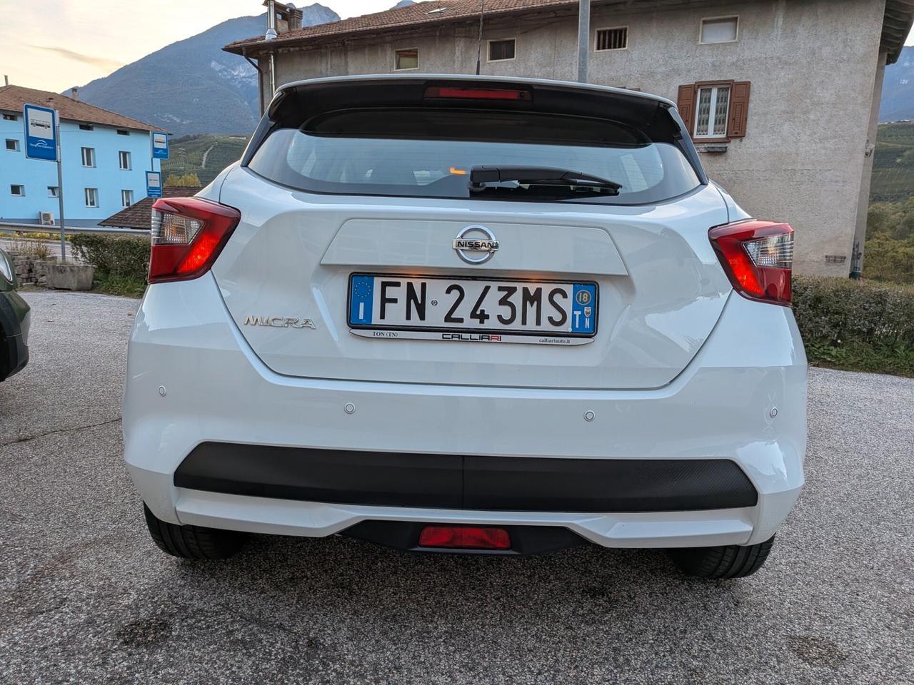 NISSAN MICRA 1.0 BENZINA 71CV 5 porte