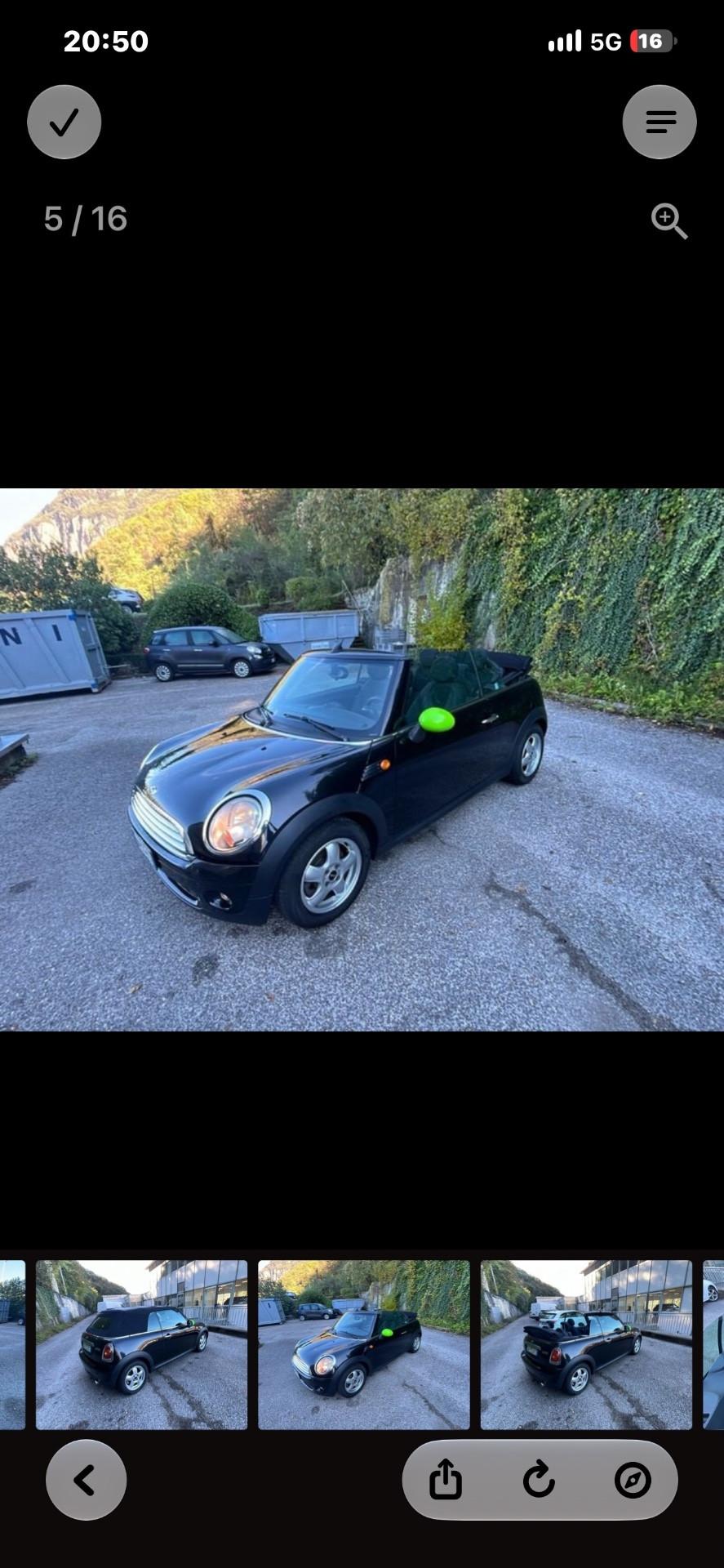 Mini 1.6 16V Cooper Cabrio NEOPATENTATI