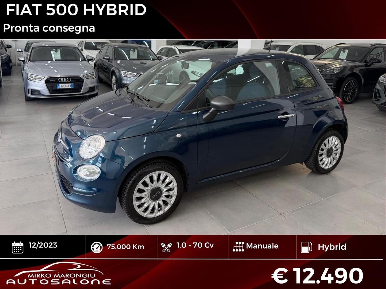 Fiat 500 1.0 Hybrid FINANZIABILE