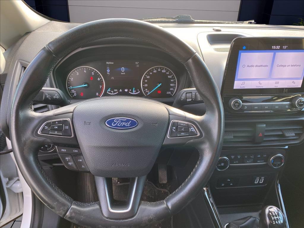 FORD EcoSport 1.0 ecoboost Titanium 100cv my19 del 2019