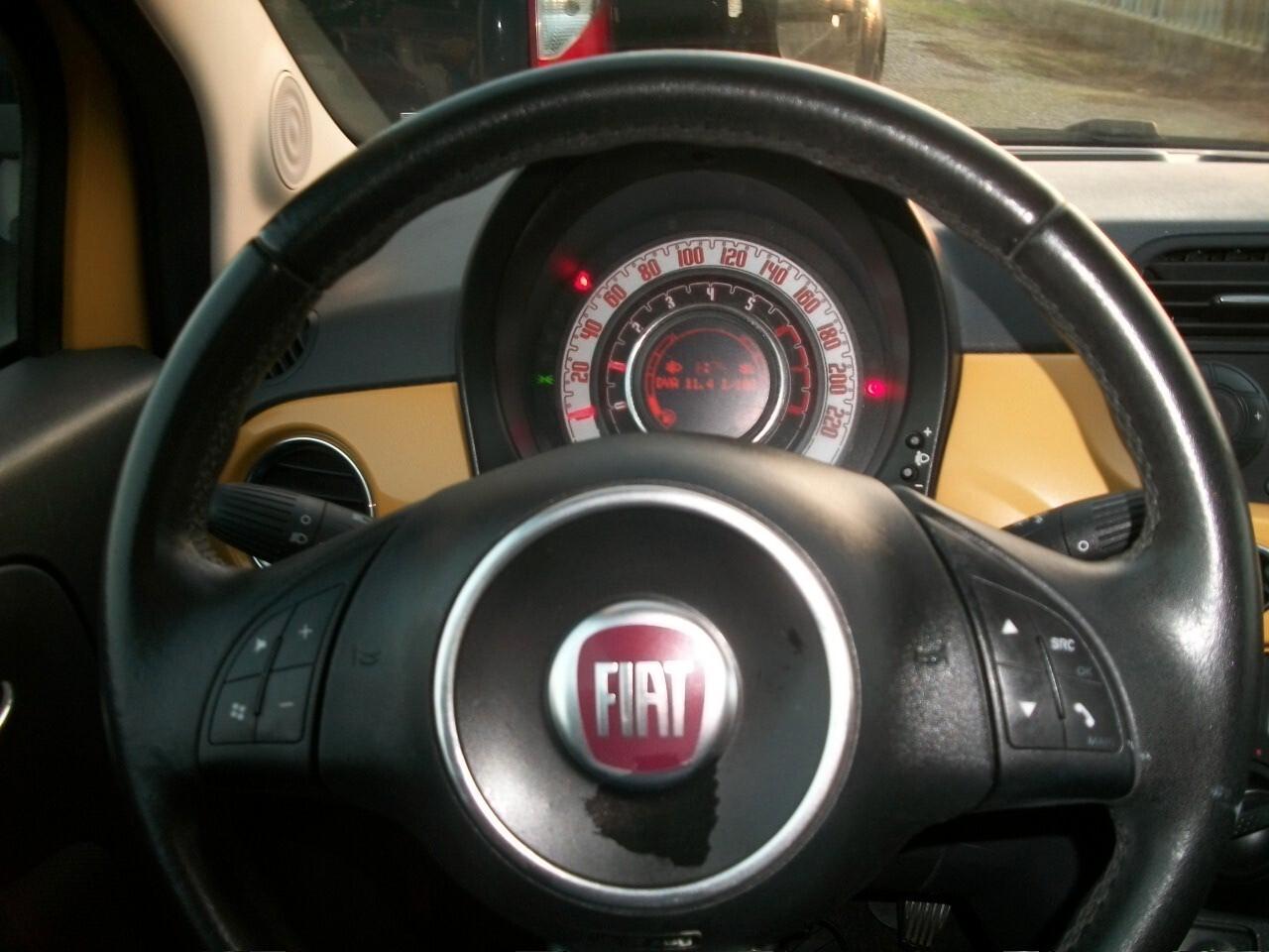 Fiat 500 1.2 Lounge CC 1242 BENZINA EURO 5 KM 99468 SI NUOVI PATENTATI EURO 5990,00 PIU PASSAGGIO