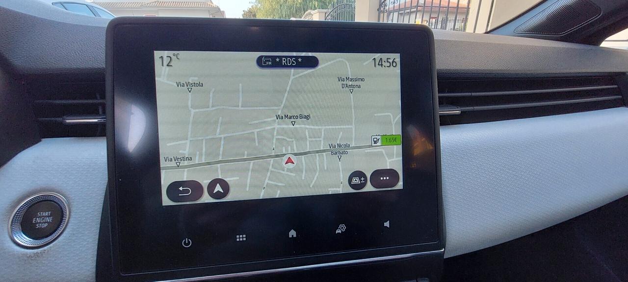 CLIO TCE MOD.TECHNO 1,0 BENZINA 90 CV NAVIGATORE TELEFONO RETROCAMERA STRAFULL OPTIONAL