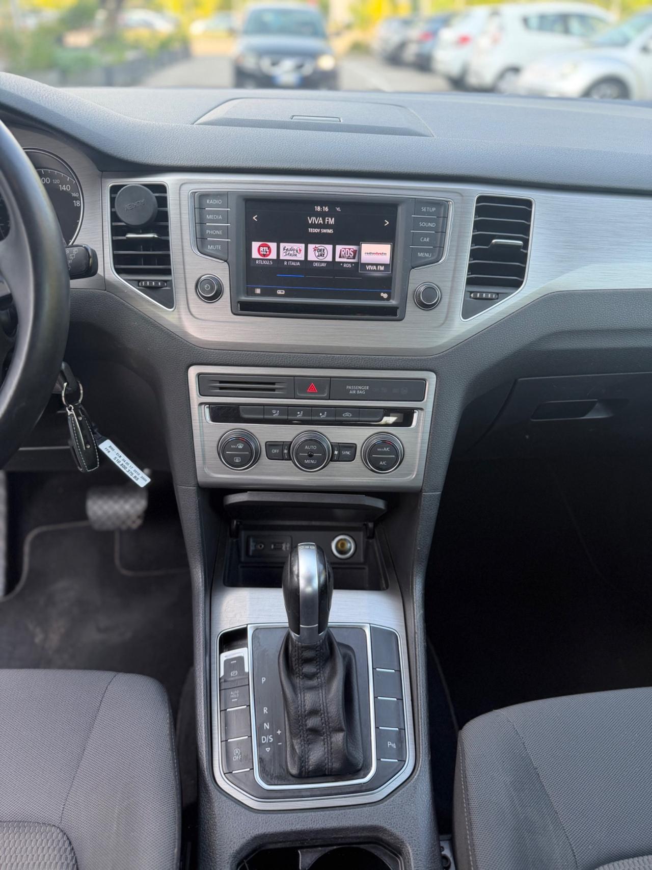 Volkswagen Golf Sportsvan 1.6 TDI 115CV*Automatik*Gancio traino*Neopatentati*