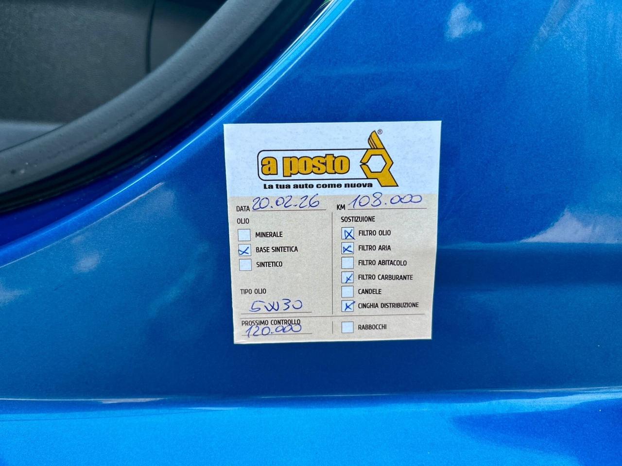 Ford Fiesta 1.1benz 2019 108.000km perfetta per neopatentati