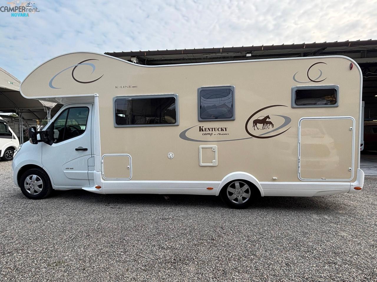 KENTUCKY CAMP K- LINE GC BY AHORN - Mansardato con letto matrimoniale in coda ed ampio garage